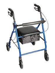 carex-reg-classics-4-wheel-rolling-walker-6-in-wheel-30-36-in-handle-metallic-blue-300-lbs