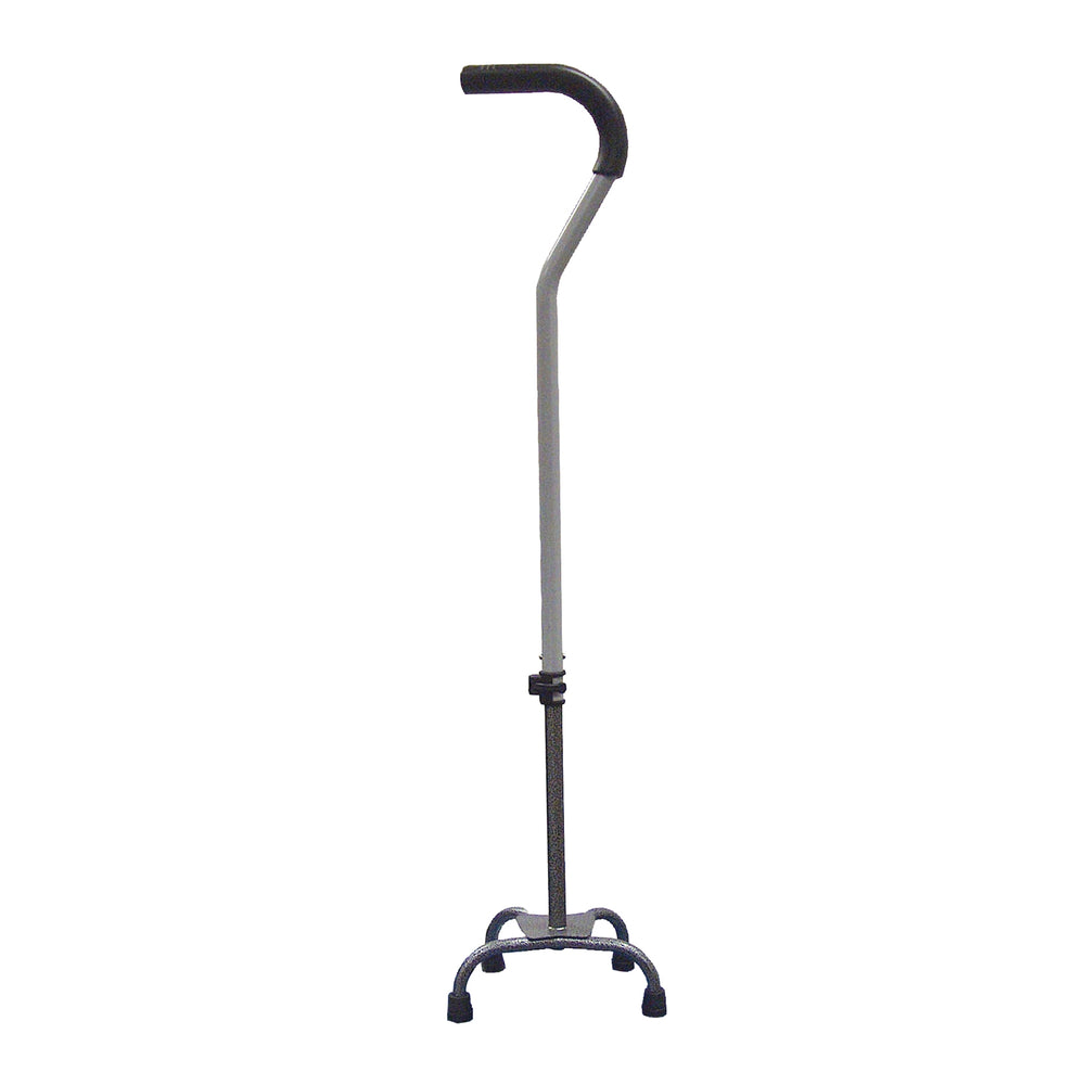 drive-trade-offset-quad-cane-with-small-base-silver-vein